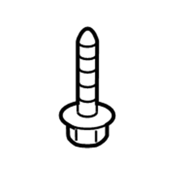 GM 11516725 Fender Bolt, Rear 11516725 GM Fender Bolt, Rear Illustration 1 of 1