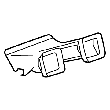 23419222 GM Outlet Duct Illustration 1 of 1