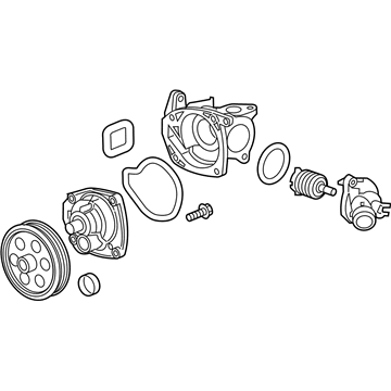 Chevy 25201450 Water Pump