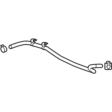 22875329 GM Overflow Hose Illustration 1 of 1