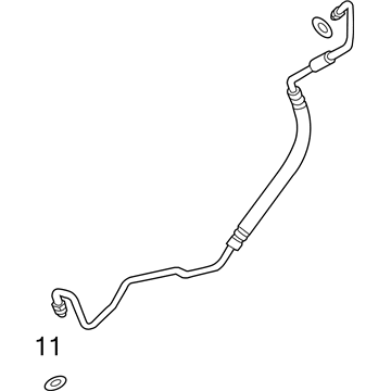 Chevy Silverado 3500 HD Hydraulic Hose - 23251102