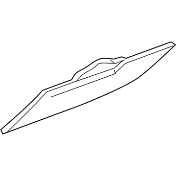 GM 15220572 Compartment Door 15220572 GM Compartment Door Illustration 1 of 1