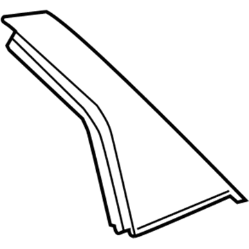 22961301 GM Applique, Rear Driver Side Illustration 1 of 1