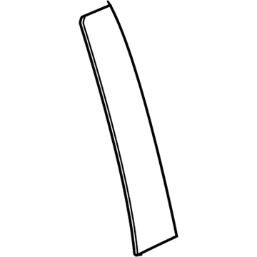 22936255 GM Applique, Rear Driver Side Illustration 1 of 1
