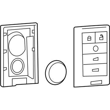 Cadillac 22856930 Transmitter