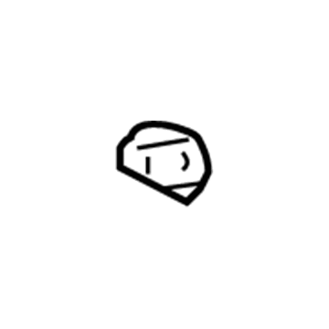 GM 15063597 Caution Label, Black 15063597 GM Caution Label, Black Illustration 1 of 1