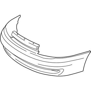 Saturn LW300 Bumper Cover - 21019621