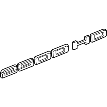 GMC 84337651 Nameplate