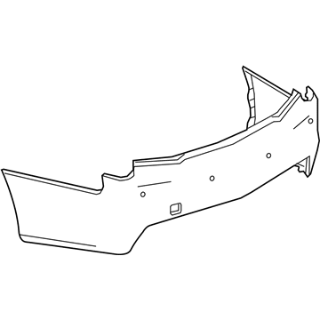 Cadillac CTS Bumper Cover - 23288822