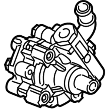13354899 GM Power Steering Pump Illustration 1 of 1