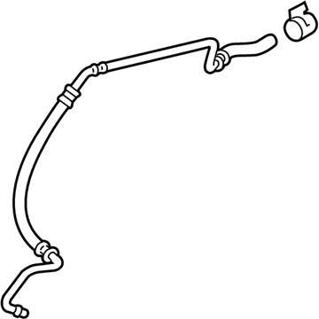 Buick Hydraulic Hose - 20967384