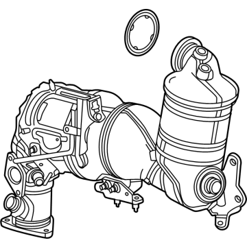 Chevy 40009487 Catalytic Converter