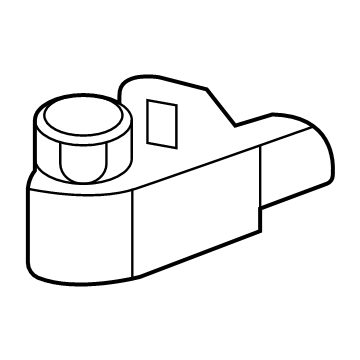 Buick 13544408 Front Impact Sensor