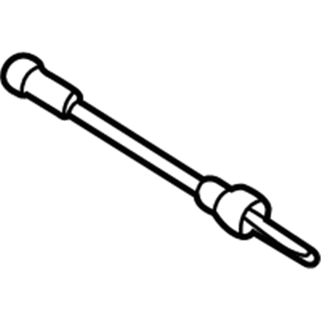 GM 16604591 Cable, Gray, Front 16604591 GM Cable, Gray, Front Illustration 1 of 1