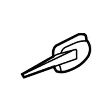 GM 22611117 Recline Handle, Front 22611117 GM Recline Handle, Front Illustration 1 of 1