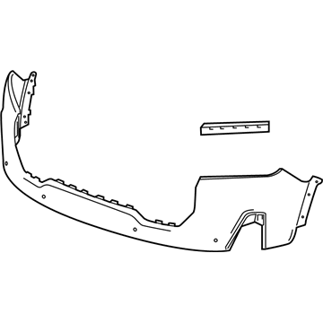 GMC Acadia Bumper Cover - 84779372