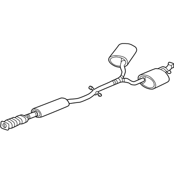 Pontiac Bonneville Exhaust Pipe - 25702186