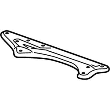 GM 84030713 Rear Crossmember 84030713 GM Rear Crossmember Illustration 1 of 1