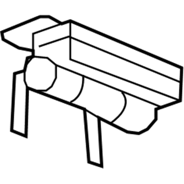 GM 84308929 Passenger Air Bag 84308929 GM Passenger Air Bag Illustration 1 of 1