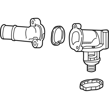 Cadillac 12678779 Thermostat Housing