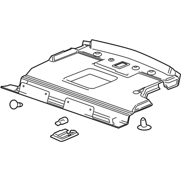 26263499 GM Lower Cover Illustration 1 of 1