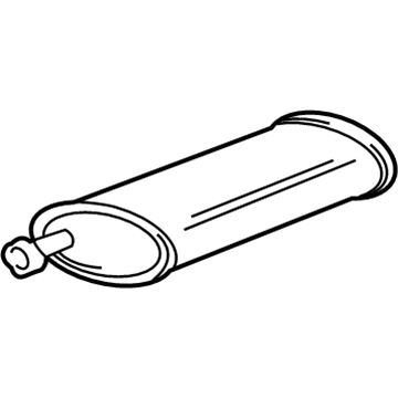 Chevy 10425103 Muffler & Pipe