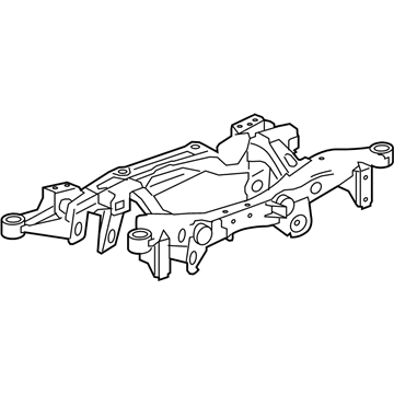 GM 22882916 Suspension Crossmember, Rear 22882916 GM Suspension Crossmember, Rear Illustration 1 of 1