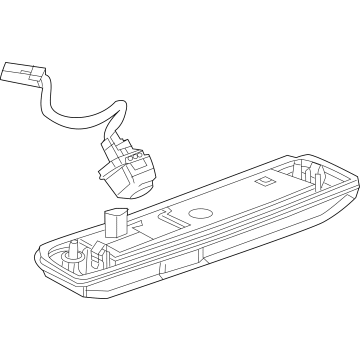 Chevy 42758022 License Lamp Assembly