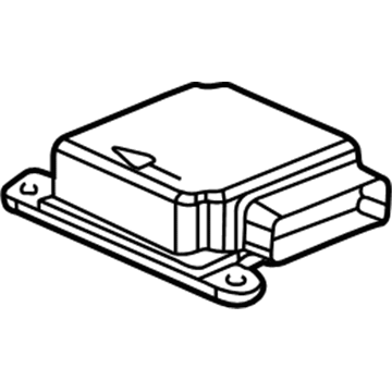 Saturn Air Bag Control Module - 15908896