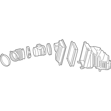 GM 25888388 Upper Housing 25888388 GM Upper Housing Illustration 1 of 1