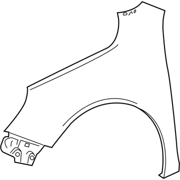 Chevy Malibu Fender - 22899770