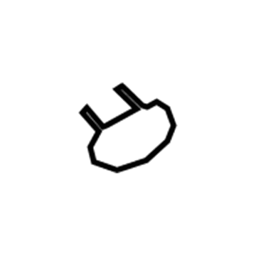 Chevy 15920657 Lock Pillar Trim Hole Cover