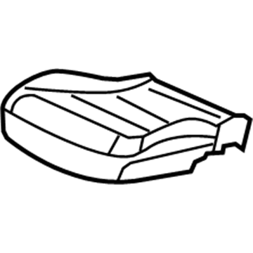 Chevy Corvette Seat Cushion - 19330721