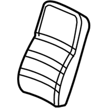 Chevy 19122574 Seat Back Cover