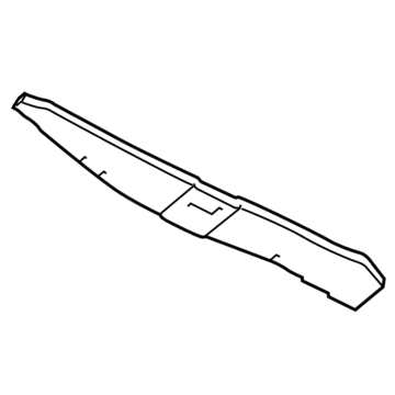 GM 84205430 Rear Insulator, Front Driver Side 84205430 GM Rear Insulator, Front Driver Side Illustration 1 of 1