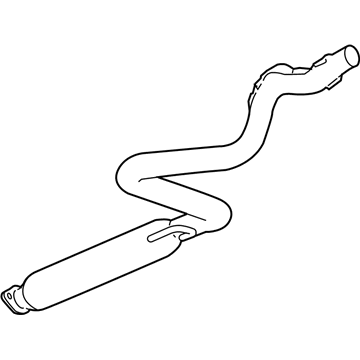Chevy Cobalt Tail Pipe - 20766957