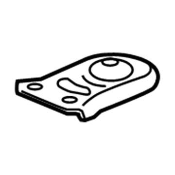 GM 15209971 Front Reinforcement 15209971 GM Front Reinforcement Illustration 1 of 1