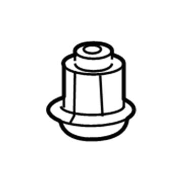 GM 15116585 Engine Cradle Lower Insulator, Front Driver Side 15116585 GM Engine Cradle Lower Insulator, Front Driver Side Illustration 1 of 1
