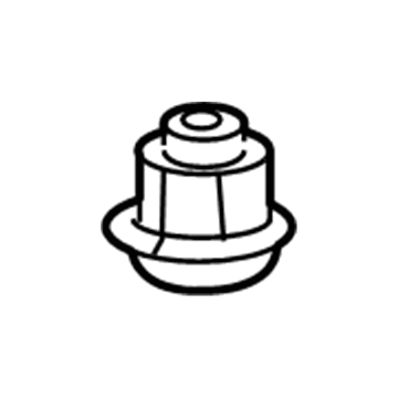 GM 25944112 Engine Cradle Lower Insulator, Front Driver Side 25944112 GM Engine Cradle Lower Insulator, Front Driver Side Illustration 1 of 1