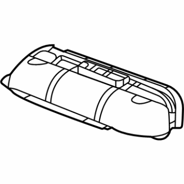 GM 23364937 Water Deflector, Driver Side 23364937 GM Water Deflector, Driver Side Illustration 1 of 1