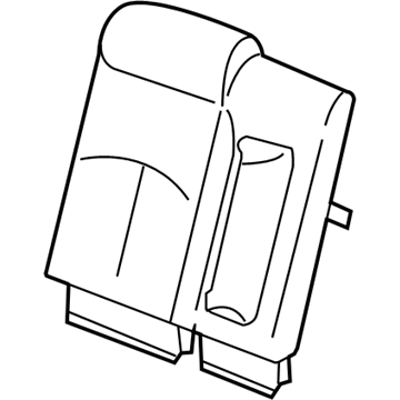 Buick 12456878 Seat Back Cover