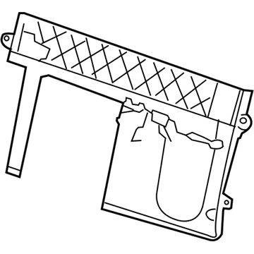 Buick 12457049 Seat Back Frame