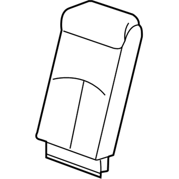 Buick 12456893 Seat Back Cover