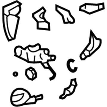 10302735 GM Repair Kit Illustration 1 of 1