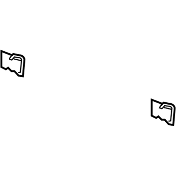 GM 10302741 Actuator Bracket 10302741 GM Actuator Bracket Illustration 1 of 1