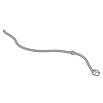 Chevy Traverse Hood Release Cable - 23177207