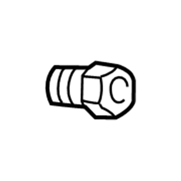 Chevy Corvette Wheel Stud - 9595165