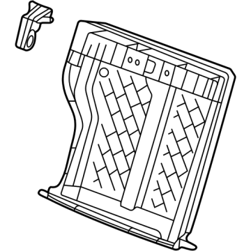 85104773 GM Seat Back Frame, Rear Illustration 1 of 1