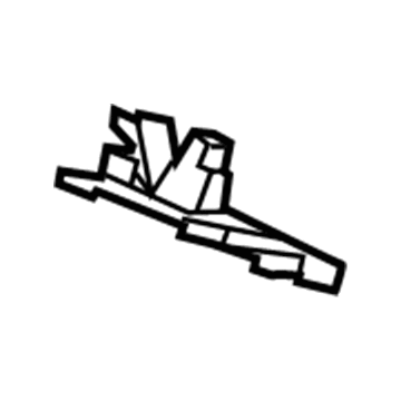 GM 23373835 Module Bracket, Front 23373835 GM Module Bracket, Front Illustration 1 of 1