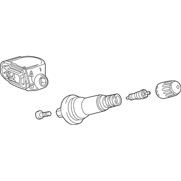 Chevy 13556202 Tire Pressure Sensor